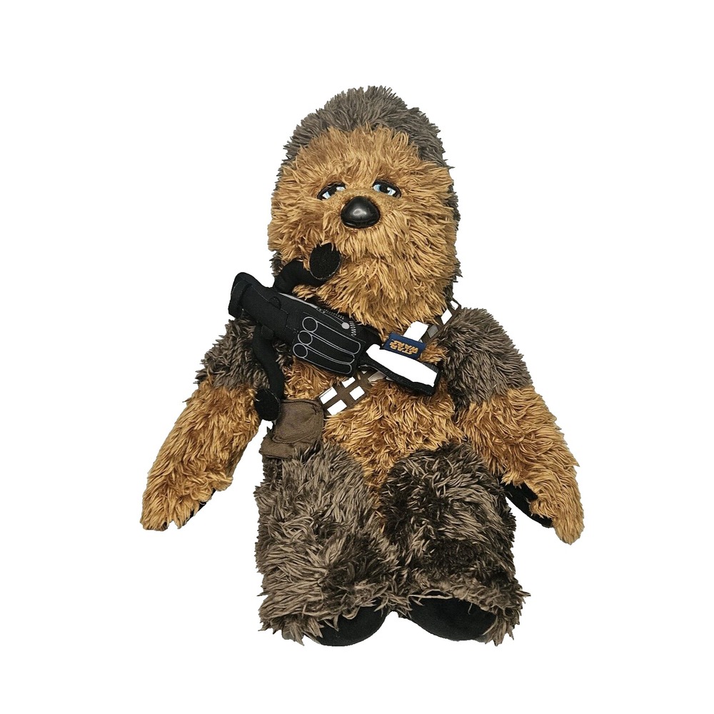 Star Wars Build Bear Chewbacca Plush Wookie BABW Stuffed Animal Toy Chewie 21"